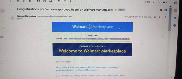 *USA Walmart Seller Account*